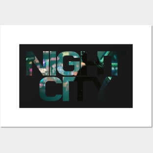 Night City Posters and Art